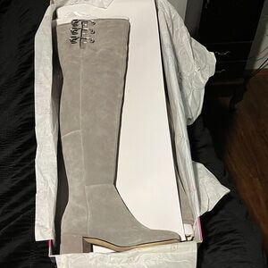 Katy Perry Collections Taupe Over the Knee Boots